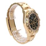 Rolex Daytona 126508 (2024) - Black dial 40 mm Yellow Gold case (4/8)