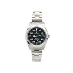 Rolex Air-King 116900 (Onbekend (willekeurig serienummer)) - Zwart wijzerplaat 40mm Staal (1/8)