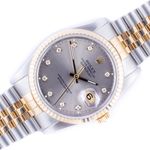 Rolex Datejust 36 16233 (1991) - 36mm Goud/Staal (1/8)