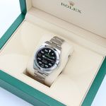 Rolex Air-King 116900 (Unknown (random serial)) - Black dial 40 mm Steel case (4/8)