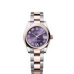 Rolex Datejust 31 278241 (2024) - Purple dial 31 mm Steel case (1/1)