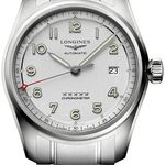 Longines Spirit L3.810.4.73.6 (2026) - Zilver wijzerplaat 40mm Staal (1/1)