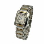 Cartier Tank Française 2384 (Unknown (random serial)) - White dial 25 mm Steel case (1/10)