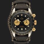 Tudor Black Bay Chrono 79363N (2023) - Black dial 41 mm Gold/Steel case (3/8)