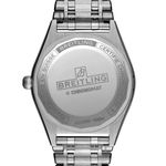 Breitling Chronomat 36 A10380101A2A1 (2024) - Wit wijzerplaat 36mm Staal (4/5)