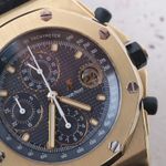 Audemars Piguet Royal Oak Offshore Chronograph 25770BA (1996) - Gold dial 42 mm Yellow Gold case (4/8)