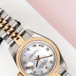 Rolex Lady-Datejust 69173 (1999) - Pearl dial 26 mm Gold/Steel case (4/7)