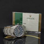 Rolex Oyster Perpetual 36 116000 (2018) - Blue dial 36 mm Steel case (5/7)