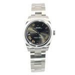 Rolex Oyster Perpetual 31 177200 (2018) - Grey dial 31 mm Steel case (2/8)