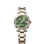 Rolex Datejust 31 278273 (2024) - Green dial 31 mm Steel case (1/8)