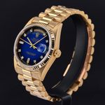 Rolex Day-Date 36 18238 (1989) - Blue dial 36 mm Yellow Gold case (4/8)