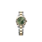 Rolex Datejust 31 278273 (2025) - Green dial 31 mm Gold/Steel case (1/1)