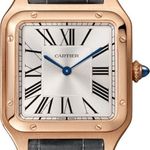 Cartier Santos Dumont WGSA0021 (2024) - Silver dial 31 mm Rose Gold case (1/8)