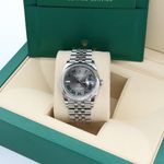 Rolex Datejust 36 126200 (2021) - Grijs wijzerplaat 36mm Staal (1/8)