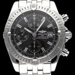 Breitling Chronomat Evolution A13356 (2010) - Zwart wijzerplaat 44mm Staal (1/8)