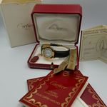 Cartier Vintage 90's vintage watch Cartier lm must de ronde ref 1810 1 full set serviced - (8/8)