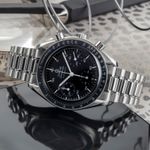 Omega Speedmaster Reduced 3510.50.00 (Onbekend (willekeurig serienummer)) - Zwart wijzerplaat 39mm Staal (2/8)