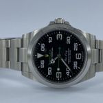 Rolex Air-King 126900 (2022) - Zwart wijzerplaat 40mm Staal (1/7)