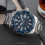 TAG Heuer Aquaracer 300M WAY211C.BA0928 (Unknown (random serial)) - Blue dial 41 mm Steel case (2/8)