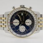 Breitling Old Navitimer D13022 (2005) - Black dial 42 mm Gold/Steel case (2/4)