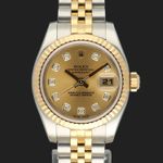 Rolex Lady-Datejust 179173 (2010) - 26 mm Gold/Steel case (3/8)