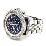 Breitling Bentley 6.75 A44364 (2013) - Zwart wijzerplaat 49mm Staal (6/8)