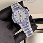 Patek Philippe Nautilus 7118/1451G-001 (2025) - White dial 35 mm White Gold case (1/8)