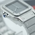 Cartier Santos 2960 (1990) - Wit wijzerplaat 29mm Staal (8/8)