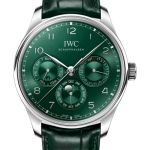 IWC Portuguese Perpetual Calendar IW344207 (2026) - Green dial 42 mm Steel case (1/1)