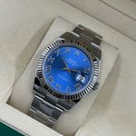 Rolex Datejust 41 126334 (2022) - Blue dial 41 mm Steel case (8/8)