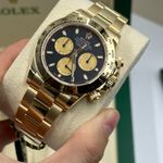 Rolex Daytona 116508 (2023) - Black dial 40 mm Yellow Gold case (6/8)