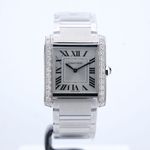 Cartier Tank Française W4TA0021 (2023) - Silver dial 32 mm Steel case (2/24)
