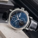 IWC Portofino Chronograph IW378303 (Unknown (random serial)) - Black dial 41 mm Steel case (2/8)