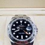 Rolex Explorer II 226570 (2016) - Zwart wijzerplaat 42mm Staal (3/6)