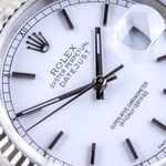 Rolex Datejust 36 16234 (1997) - White dial 36 mm Steel case (2/8)