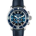 Blancpain Fifty Fathoms 5066F-1140-52B (2024) - Blauw wijzerplaat 45mm Staal (1/8)