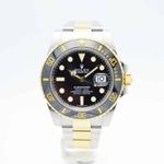 Rolex Submariner Date 116613LN (2016) - Zwart wijzerplaat 40mm Goud/Staal (1/7)