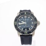 Blancpain Fifty Fathoms 5015-12B40-O52A (2024) - Blue dial 45 mm Titanium case (1/4)