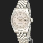 Rolex Lady-Datejust 179174 (2011) - Pearl dial 26 mm Steel case (1/8)