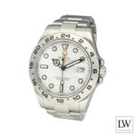 Rolex Explorer II 216570 (2012) - White dial 42 mm Steel case (4/8)