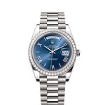 Rolex Day-Date 40 228349RBR (2025) - Blauw wijzerplaat 40mm Witgoud (1/1)