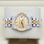 Rolex Lady-Datejust 179173 (2011) - Champagne dial 26 mm Gold/Steel case (5/7)