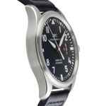 IWC Pilot Mark IW326501 (Onbekend (willekeurig serienummer)) - Zwart wijzerplaat 41mm Staal (7/8)