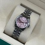 Rolex Lady-Datejust 279174 (2024) - Pink dial 28 mm Steel case (8/8)