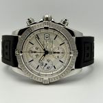 Breitling Chronomat Evolution A13356-045 (2008) - White dial 44 mm Steel case (2/8)
