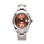 Rolex Datejust 31 178240 (2009) - Roze wijzerplaat 31mm Staal (2/8)