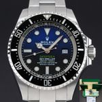 Rolex Sea-Dweller Deepsea 116660 (2018) - Blue dial 44 mm Steel case (1/8)