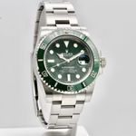 Rolex Submariner Date 116610LV (2014) - Green dial 40 mm Steel case (1/1)