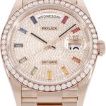 Rolex Day-Date 36 128345RBR (2025) - 36mm Roségoud (2/5)