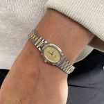 Omega De Ville Ladymatic 1450 (1997) - Gold dial 22 mm Yellow Gold case (8/8)
